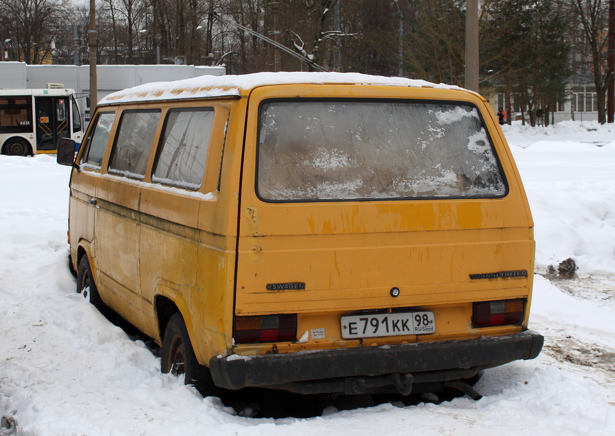 Санкт-Петербург, № Е 791 КК 98 — Volkswagen Typ 2 (T3) '79-92