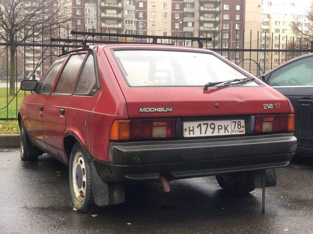 Санкт-Петербург, № Н 179 РК 78 — Москвич-214122 '94-98