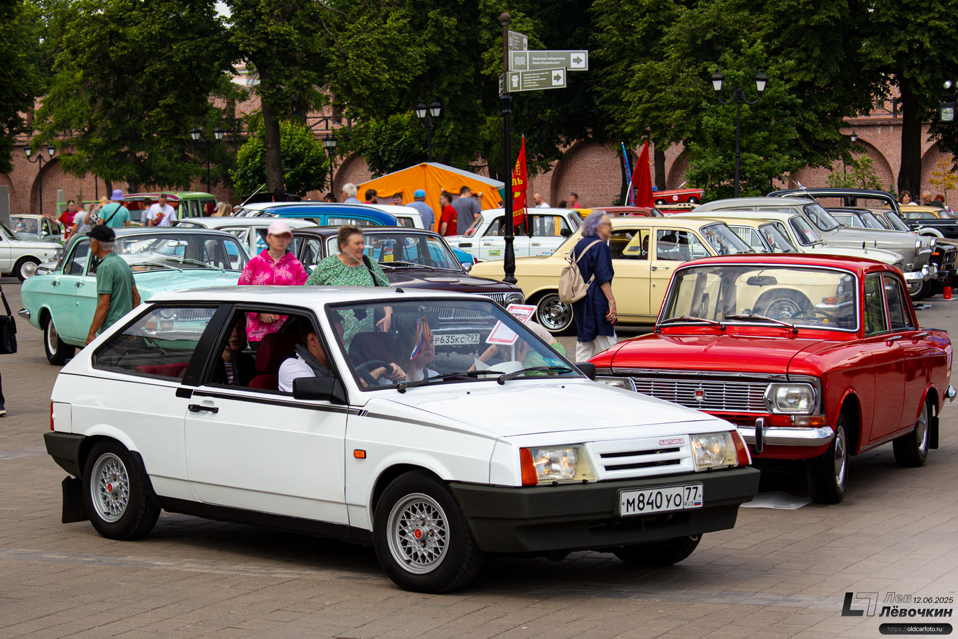 Москва, № М 840 УО 77 — ВАЗ-21086/21087/21088 '84-94; Тульская область — Автомобильный фестиваль "Автострада — 2025"
