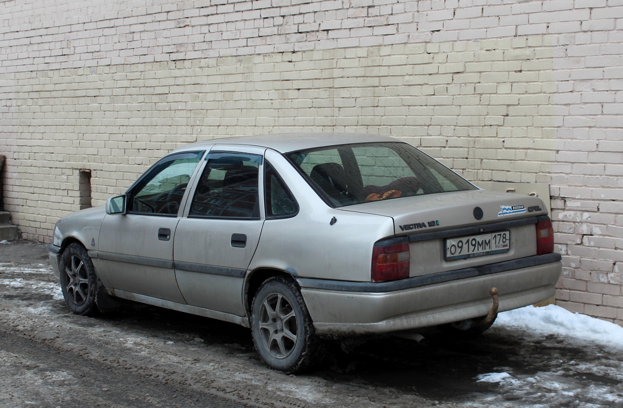 Санкт-Петербург, № О 919 ММ 178 — Opel Vectra (A) '88-95