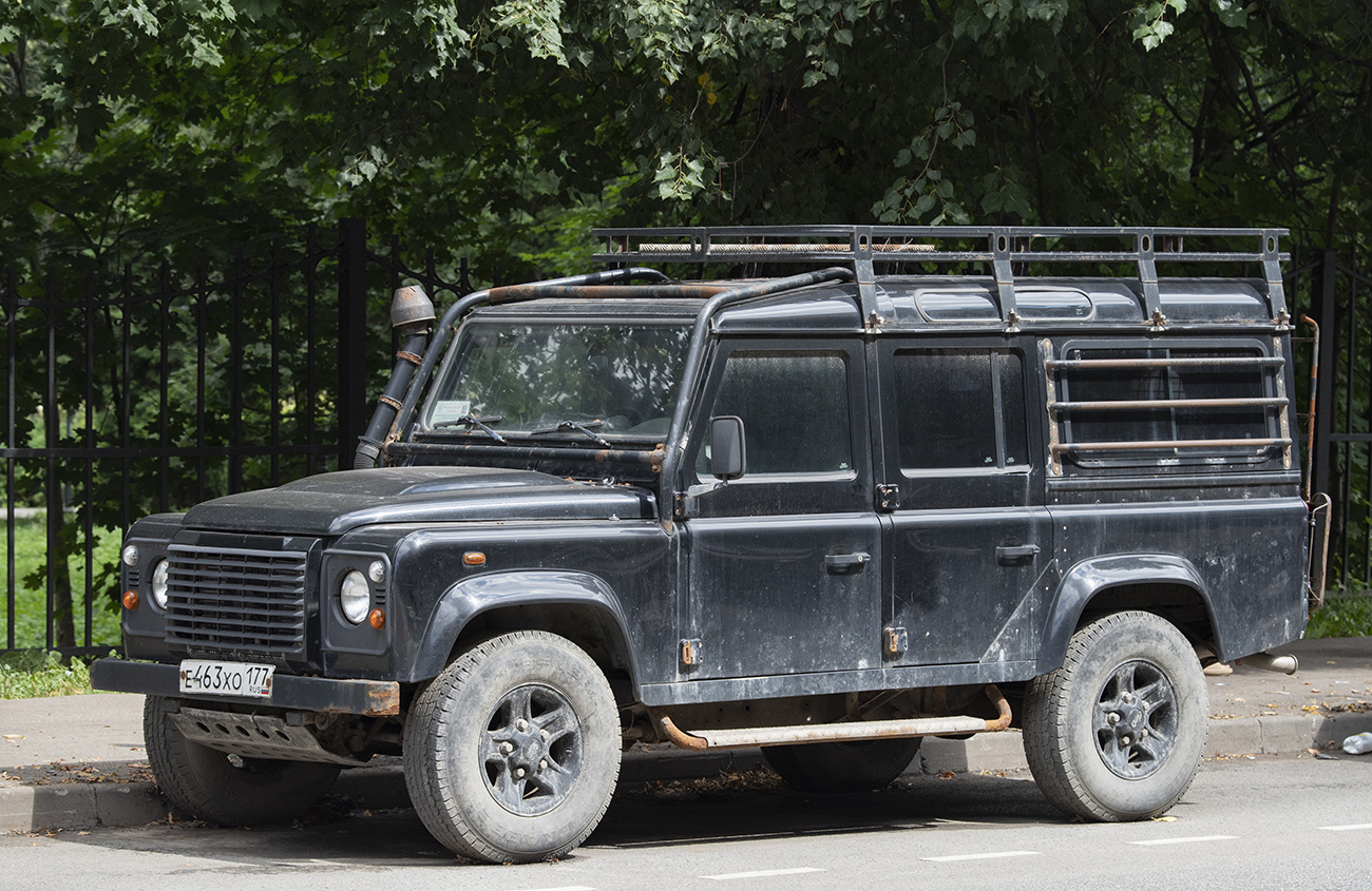 Москва, № Е 463 ХО 177 — Land Rover Defender '83-07