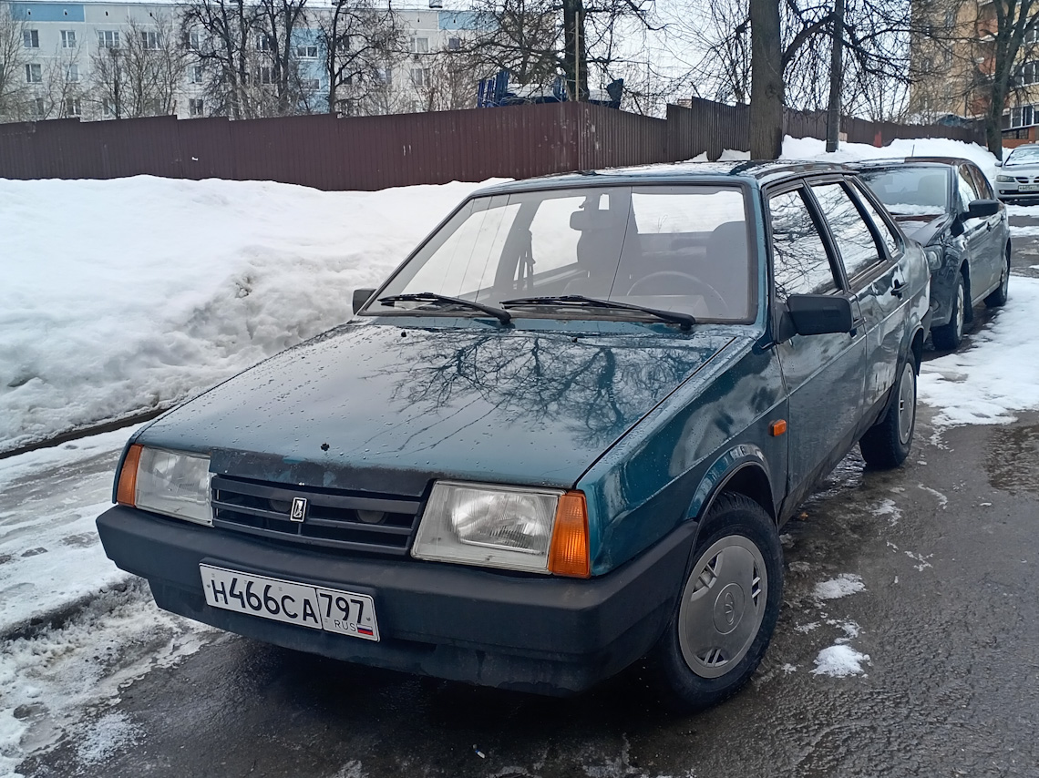 Москва, № Н 466 СА 797 — ВАЗ-21099 '90-04
