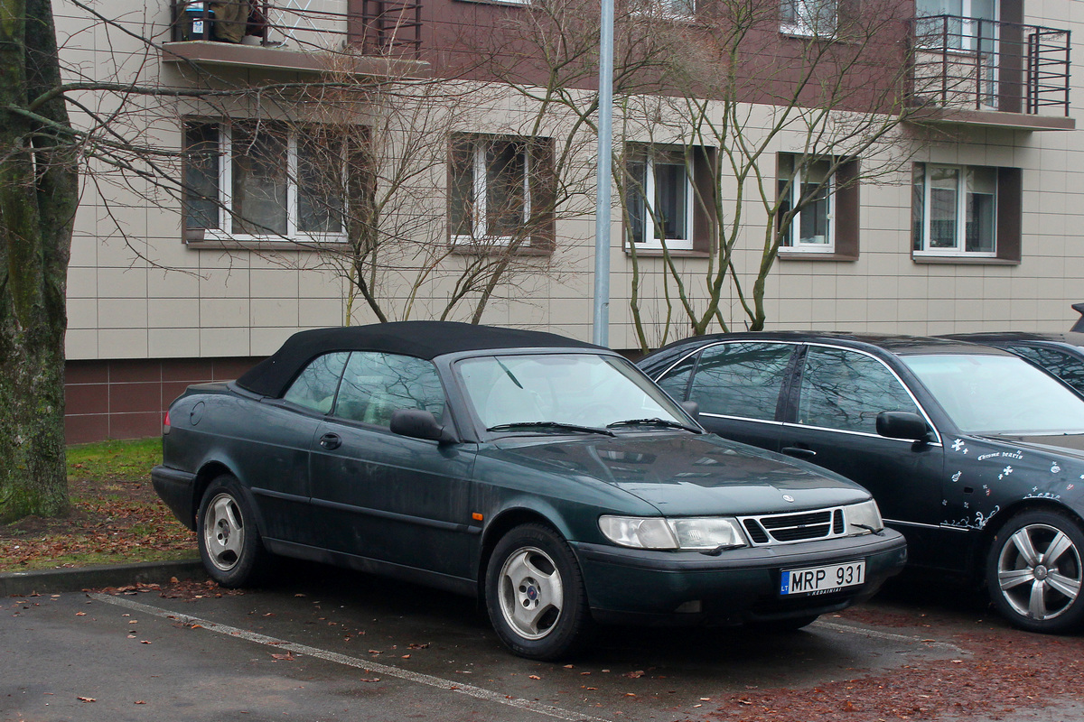 Литва, № MRP 931 — Saab 900 '93-98