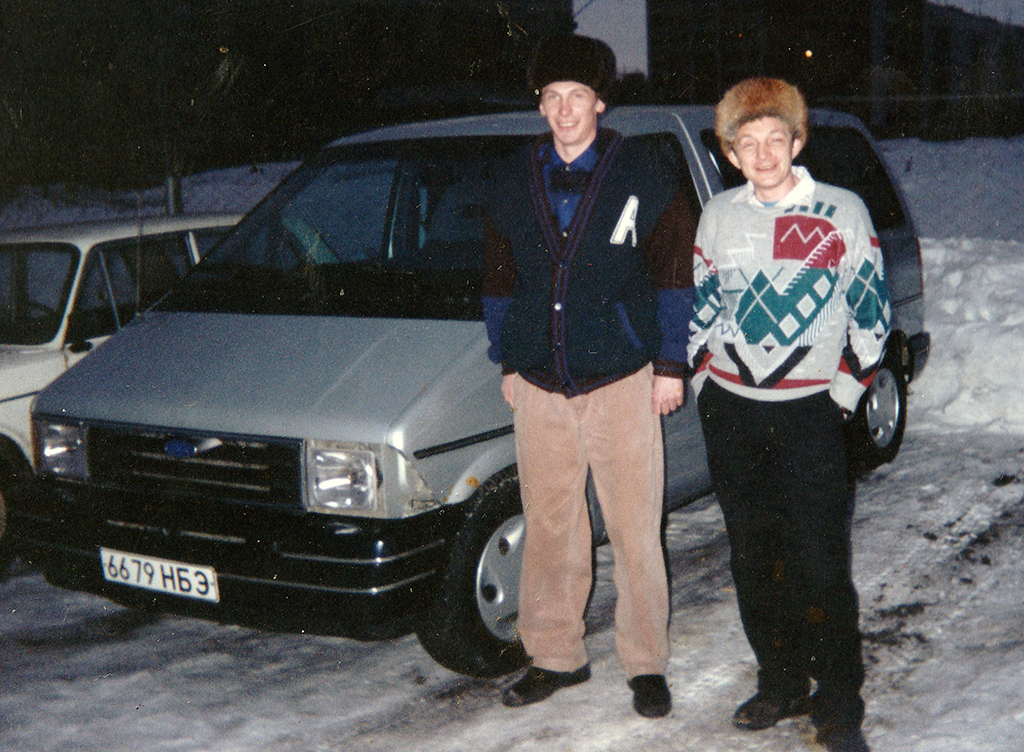 Новосибирская область, № 6679 НБЭ — Ford Aerostar '86-97; Исторические фотографии (до 2000 года) (Новосибирская область)