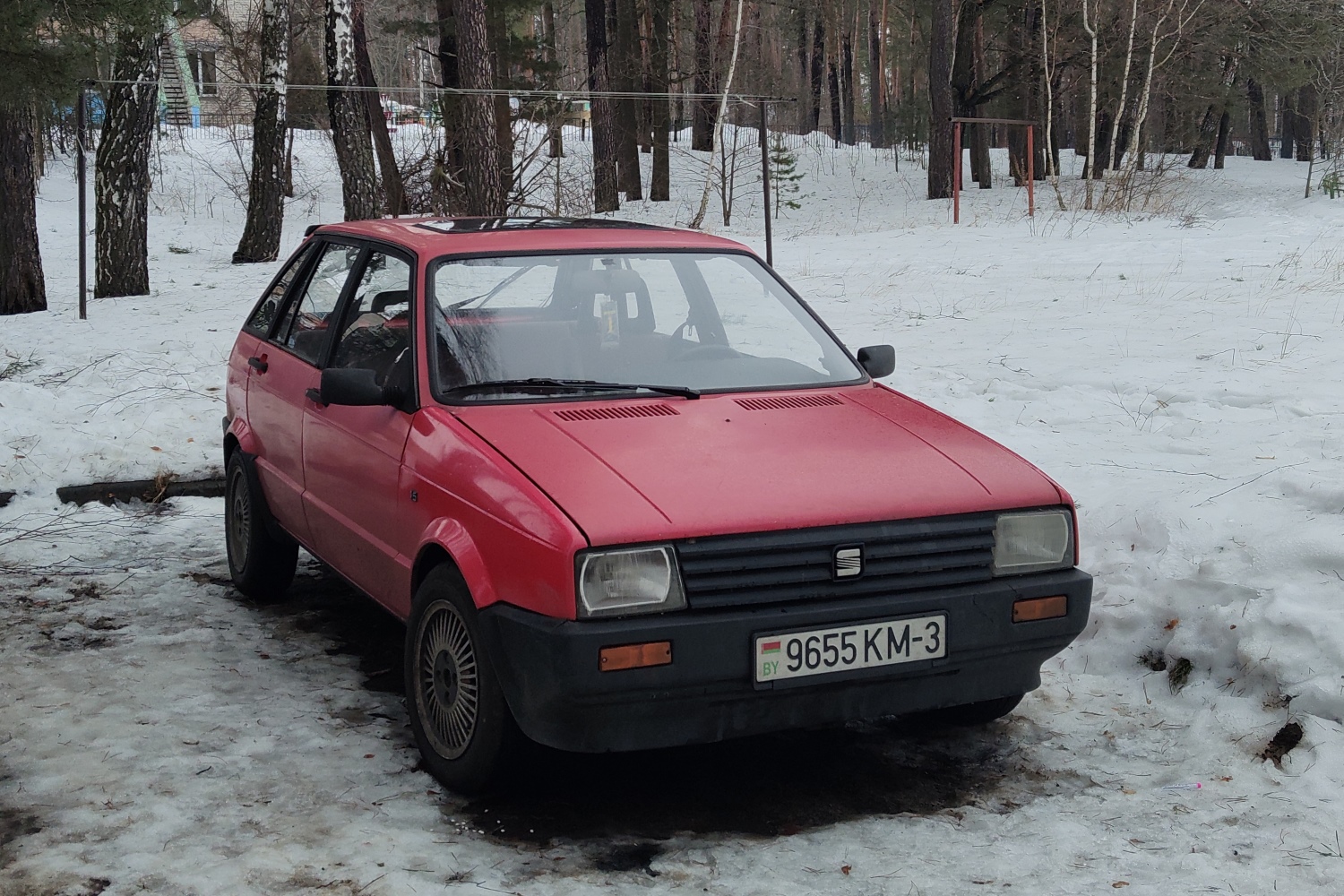 Гомельская область, № 9655 КМ-3 — SEAT Ibiza (1G) '84-93