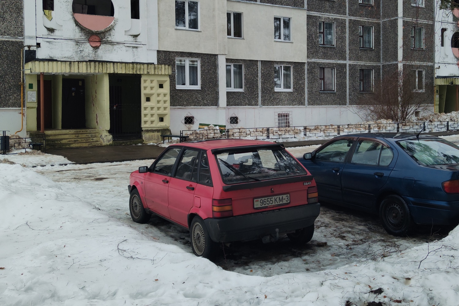 Гомельская область, № 9655 КМ-3 — SEAT Ibiza (1G) '84-93
