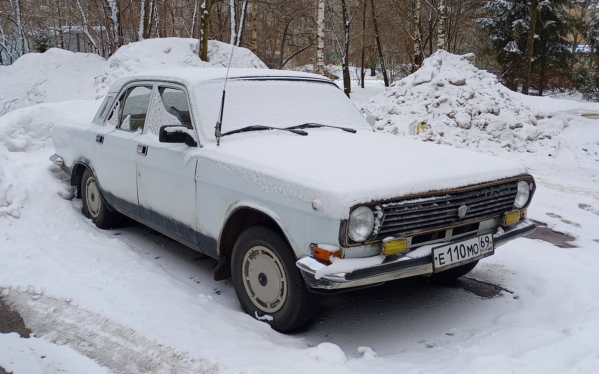Тверская область, № Е 110 МО 69 — ГАЗ-24-10 Волга '85-92