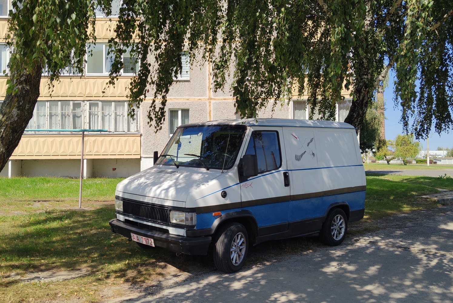 Брестская область, № АА 7972 — FIAT Ducato (1G) Restyle/Talento '89-94