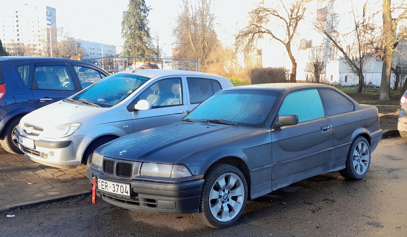 Латвия, № ER-3704 — BMW 3 Series Coupe (E36) '90-00