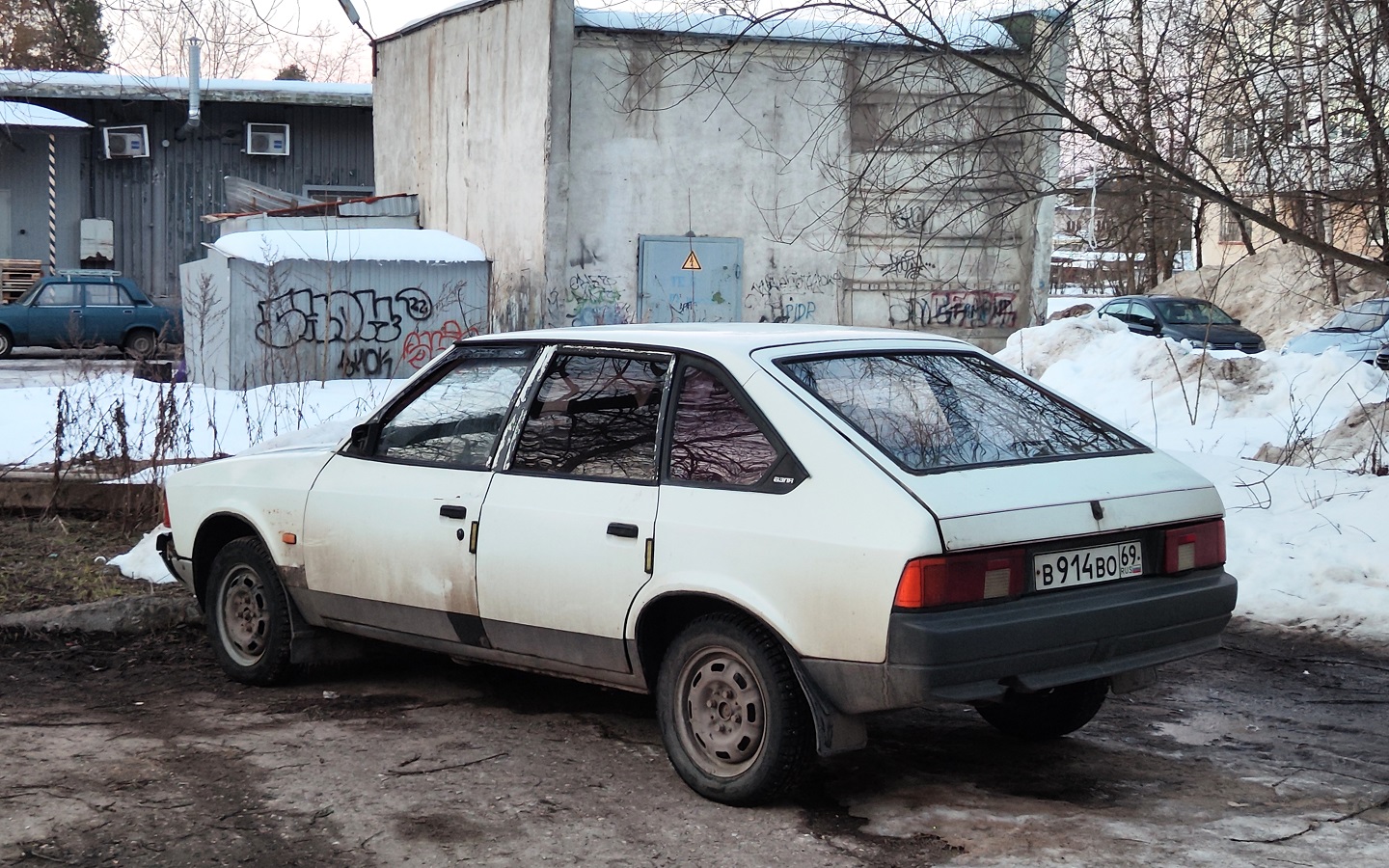 Тверская область, № В 914 ВО 69 — Москвич-21412 '86-94