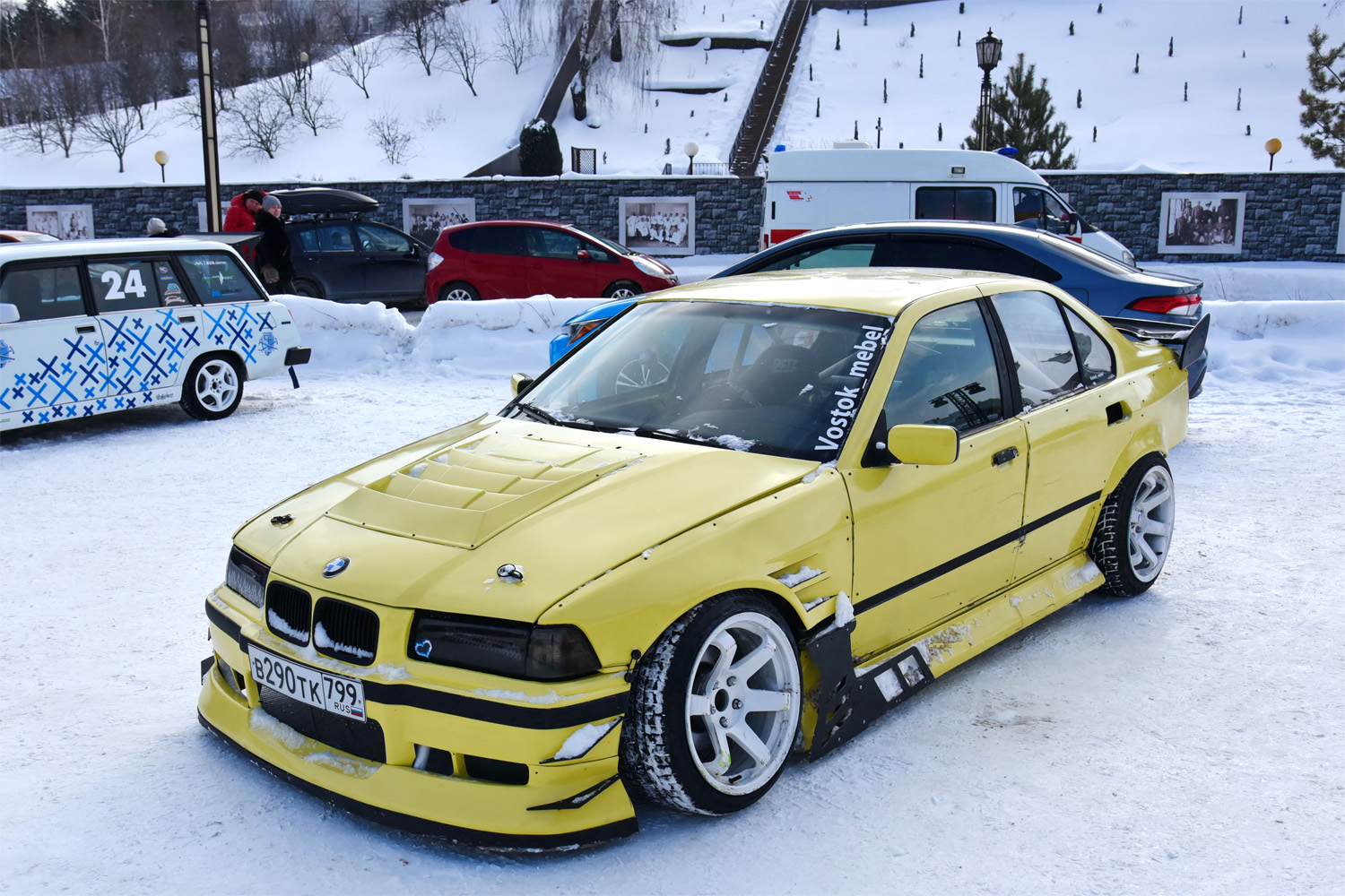 Тюменская область, № В 290 ТК 799 — BMW 3 Series (E36) '90-00; Тюменская область — "Битва на Туре"-2026