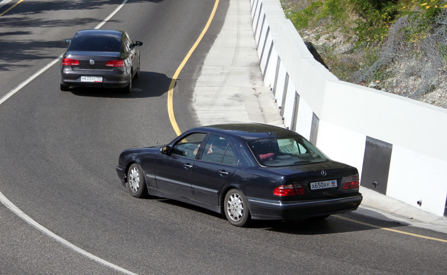 Луганская Народная Республика, № А 650 АУ — Mercedes-Benz (W210) '95-03