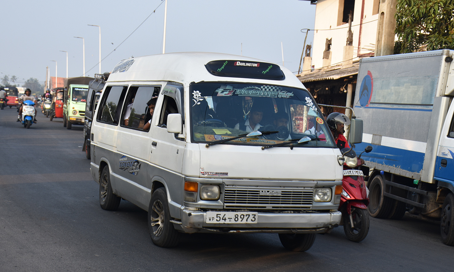 Шри-Ланка, № 54-8973 — Toyota Hiace (H50/H60/H70) '82-89