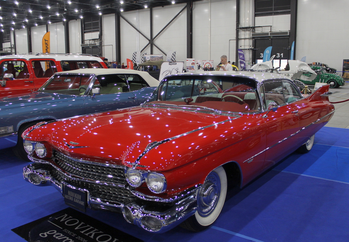 Санкт-Петербург, № (78) Б/Н 0205 — Cadillac Series 62 (6G) '59-60; Санкт-Петербург — Олдтаймер-Галерея Ильи Сорокина; Транспортные средства без номеров (Санкт-Петербург)