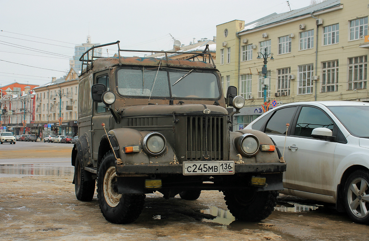 Воронежская область, № С 245 МВ 136 — ГАЗ-69 '53-73