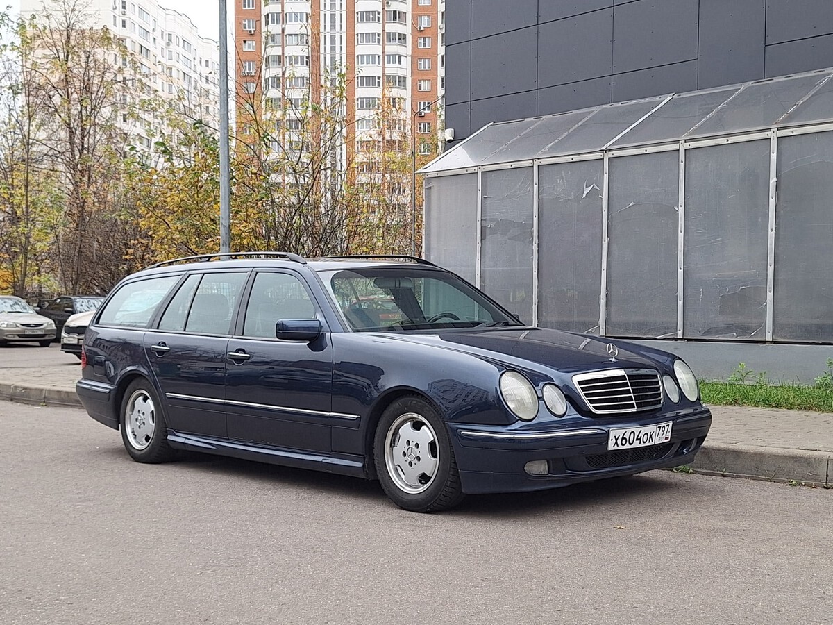 Москва, № Х 604 ОК 797 — Mercedes-Benz (S210) '95-03