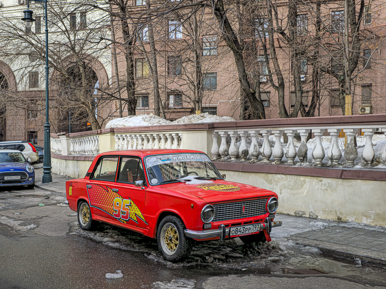 Москва, № О 843 РР 797 — ВАЗ-21011 Жигули '74-83