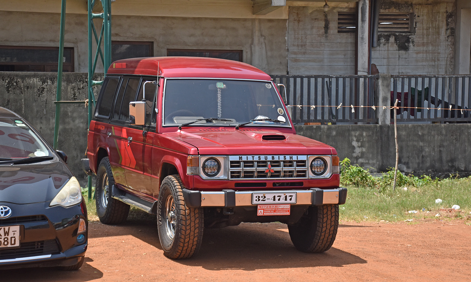 Шри-Ланка, № 32-4747 — Mitsubishi Pajero (1G) '82-91