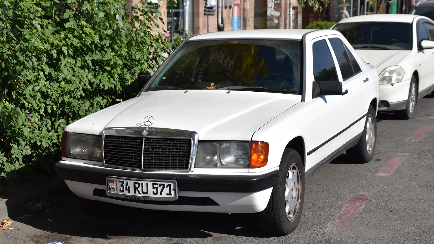 Армения, № 34 RU 571 — Mercedes-Benz 190 (W201) '82-93