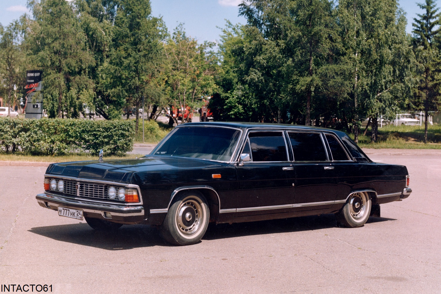 Красноярский край, № У 777 НК 24 — ГАЗ-14 Чайка '76-89