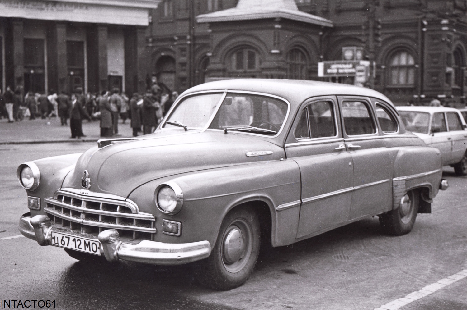 Москва, № Ц 6712 МО — ГАЗ-12 ЗИМ '50-60; Исторические фотографии (до 2000 года) (Москва)