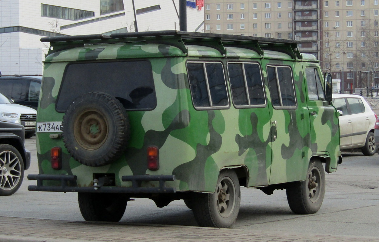 Санкт-Петербург, № К 734 АЕ 198 — УАЗ-452Д '65-85