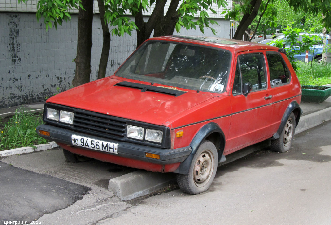 Москва, № Ю 9456 МН — Volkswagen Golf (Typ 17) '74-88