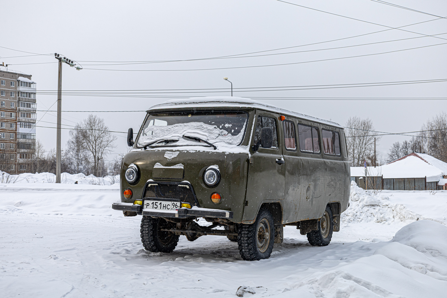 Свердловская область, № Р 151 НС 96 — УАЗ-3909 '94-03