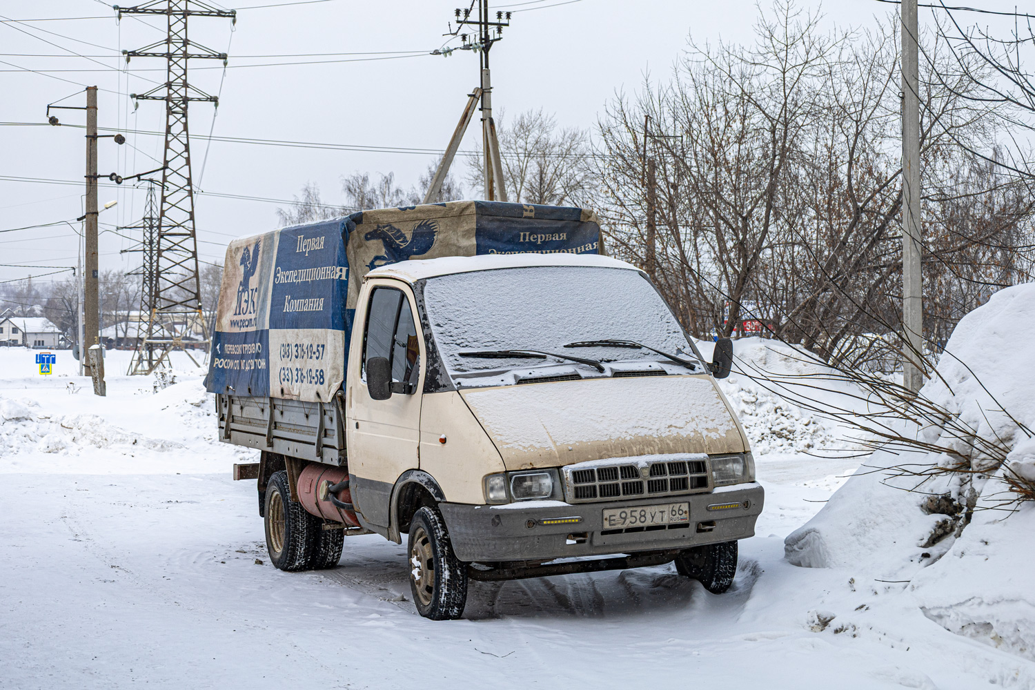 Свердловская область, № Е 958 УТ 66 — ГАЗ-3302 ГАЗель '94-03