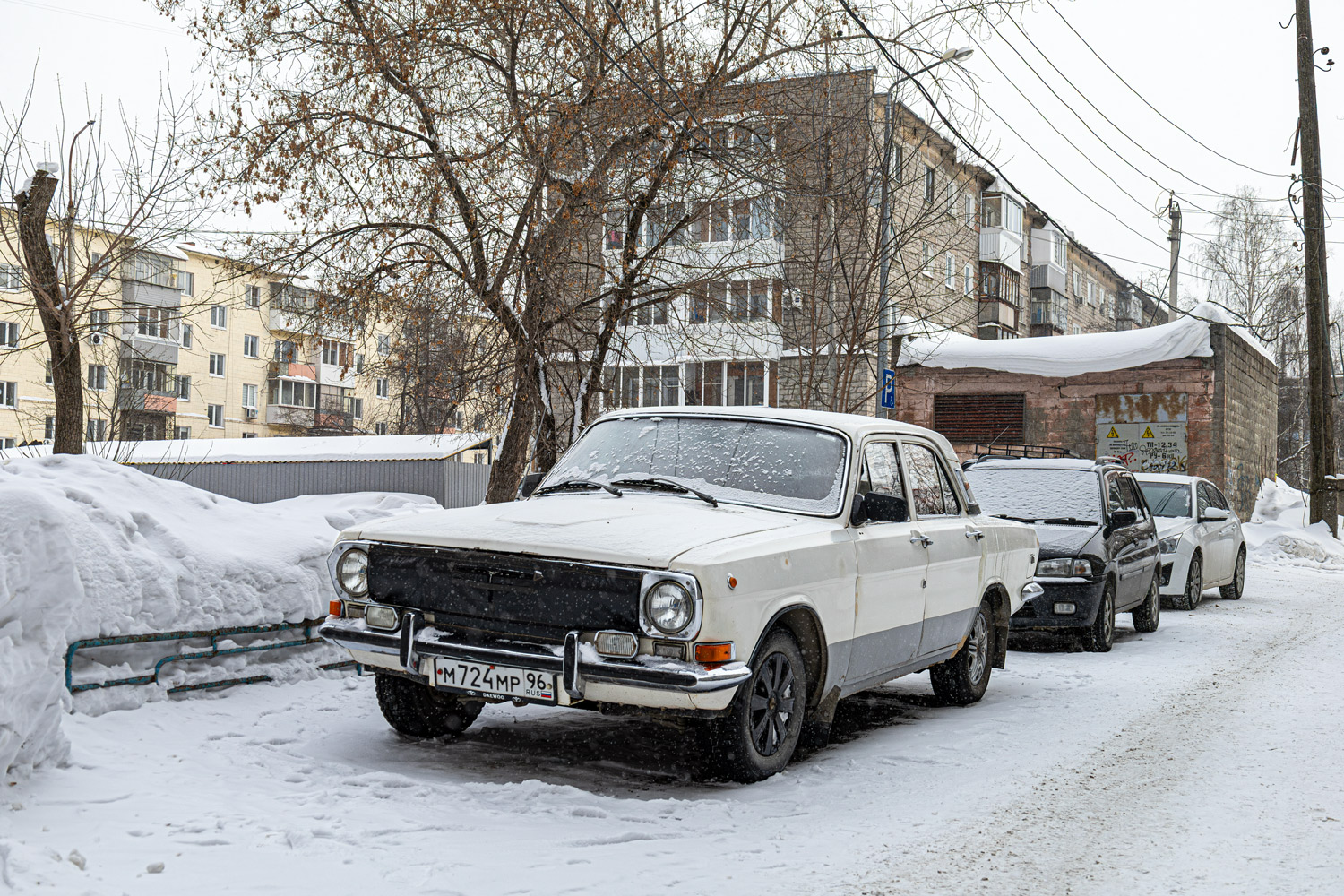 Свердловская область, № М 724 МР 96 — ГАЗ-24 Волга '68-86