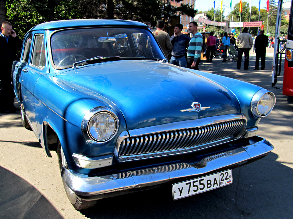 Алтайский край, № У 755 ВА 22 — ГАЗ-М-21И Волга '58-62
