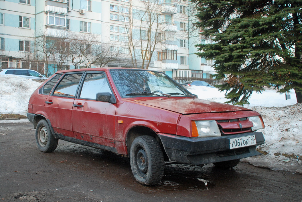 Москва, № У 067 ОК 797 — ВАЗ-21093 '88-93