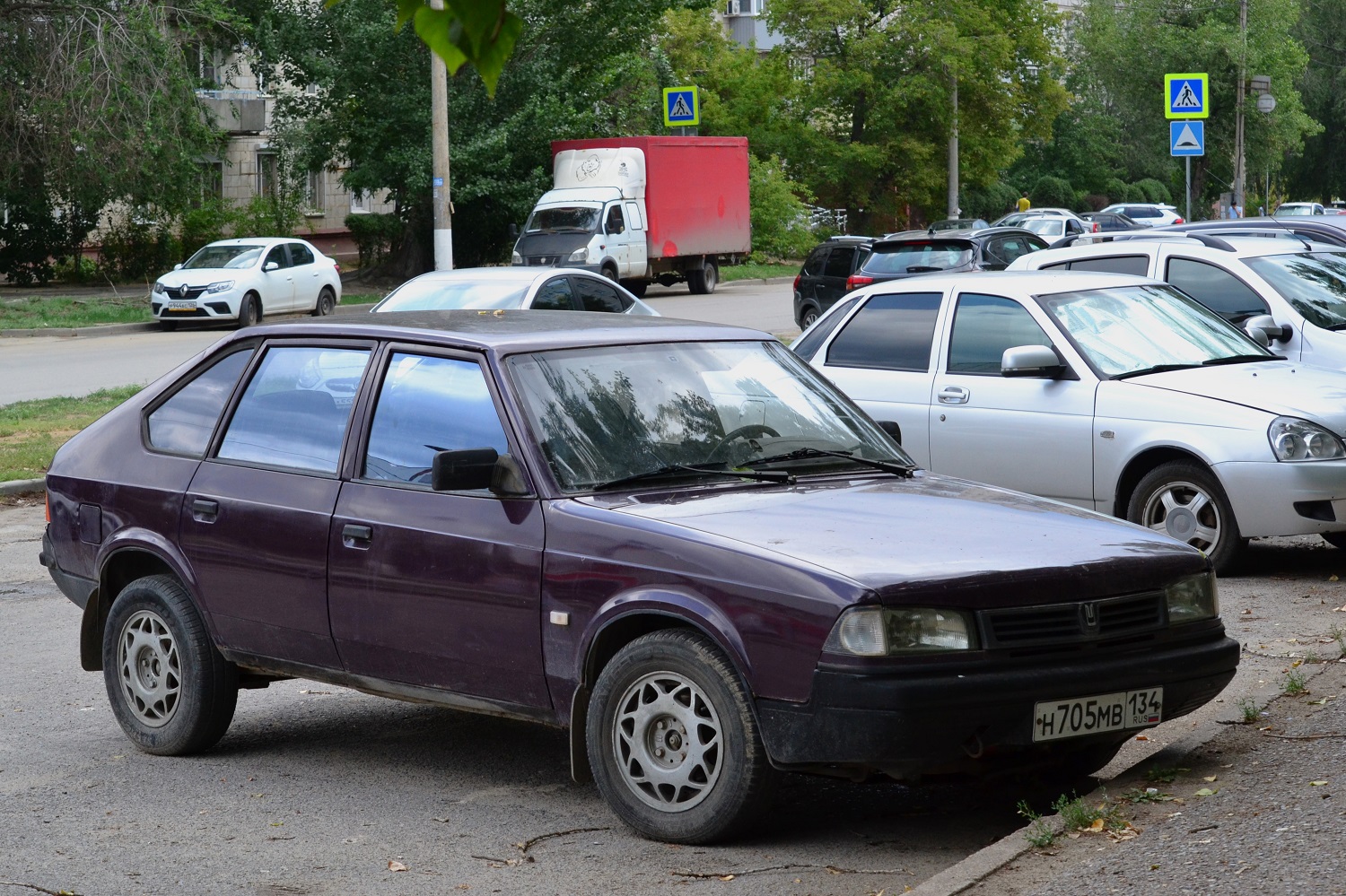 Волгоградская область, № Н 705 МВ 134 — Москвич-214122 Святогор '98-01