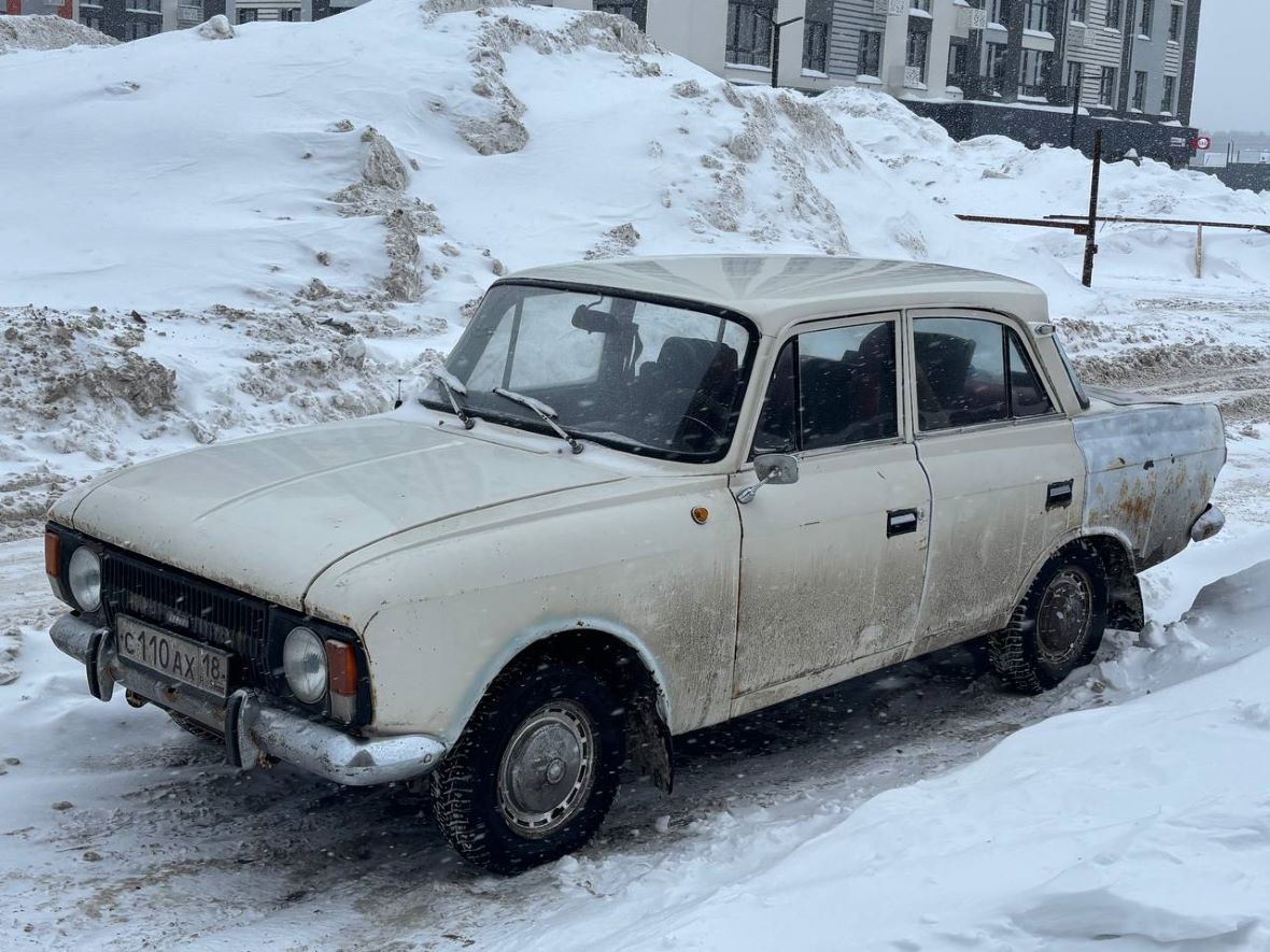 Удмуртия, № С 110 АХ 18 — Москвич-412ИЭ-028 (Иж) '82-01