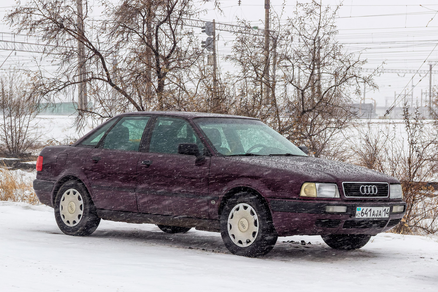 Павлодарская область, № 641 AJA 14 — Audi 80 (B4) '91-96