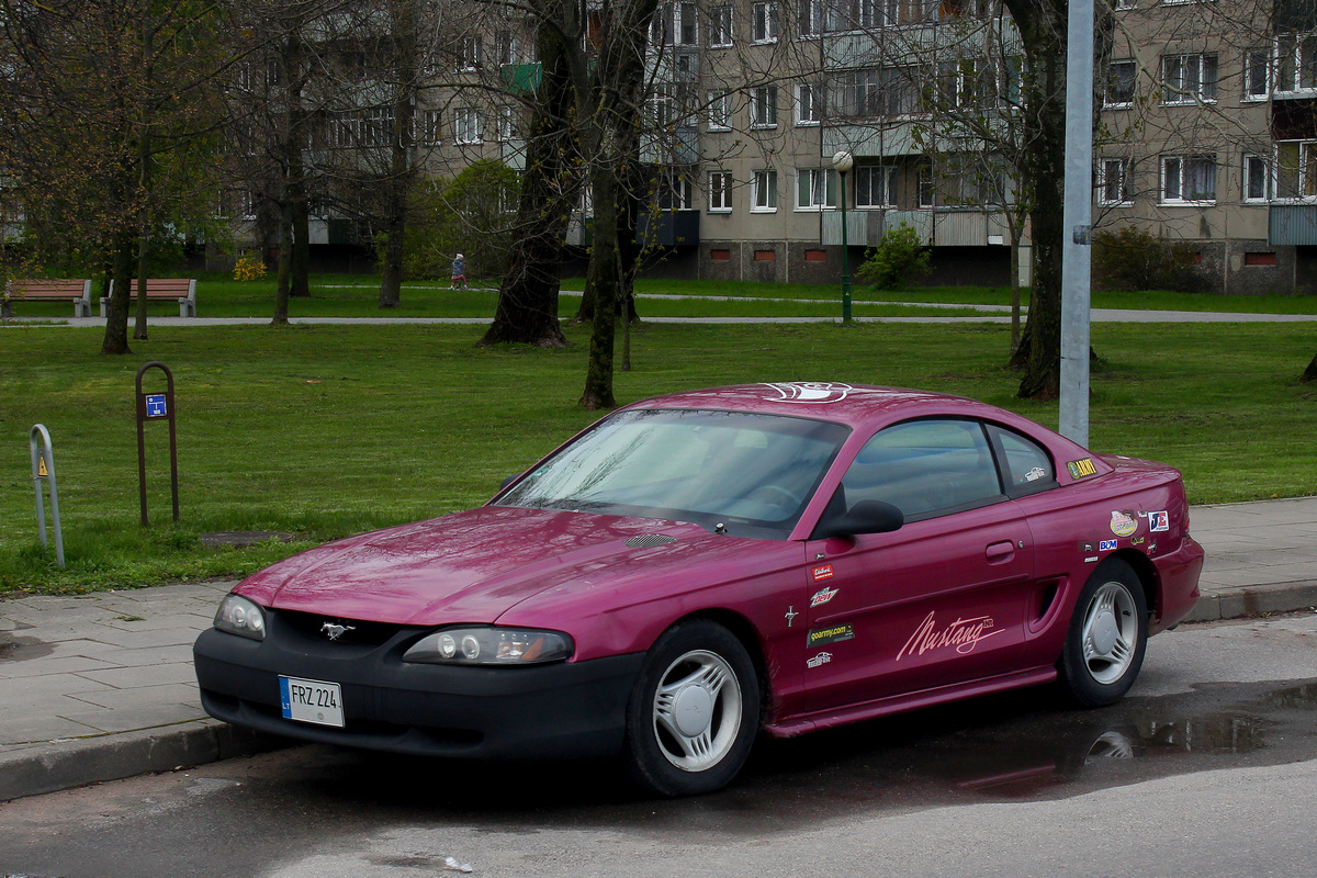 Литва, № FRZ 224 — Ford Mustang (4G) '93-98