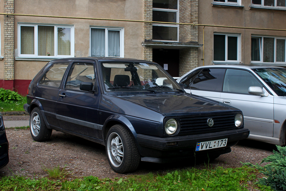 Литва, № VVL 173 — Volkswagen Golf (Typ 19) '83-92