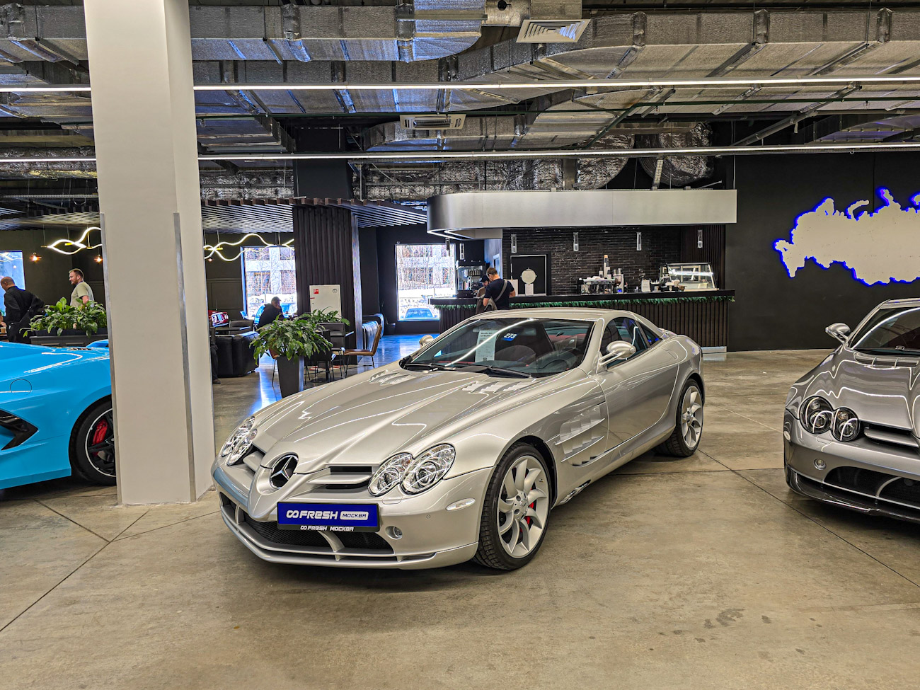 Москва, № (77) Б/Н 0803 — Mercedes-Benz SLR McLaren '03-09; Транспортные средства без номеров (Москва)