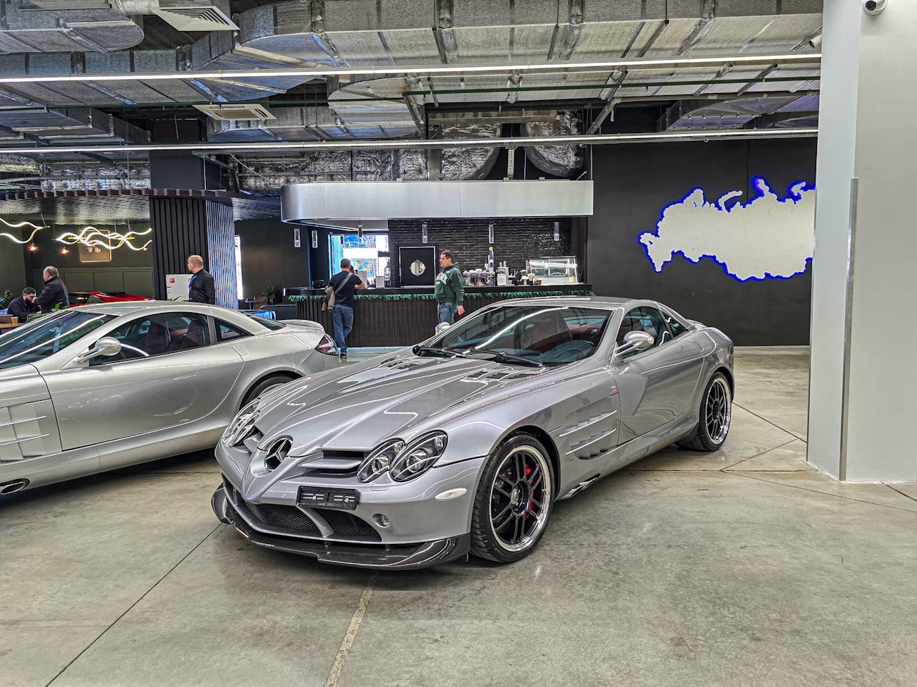 Москва, № (77) Б/Н 0802 — Mercedes-Benz SLR McLaren '03-09; Транспортные средства без номеров (Москва)
