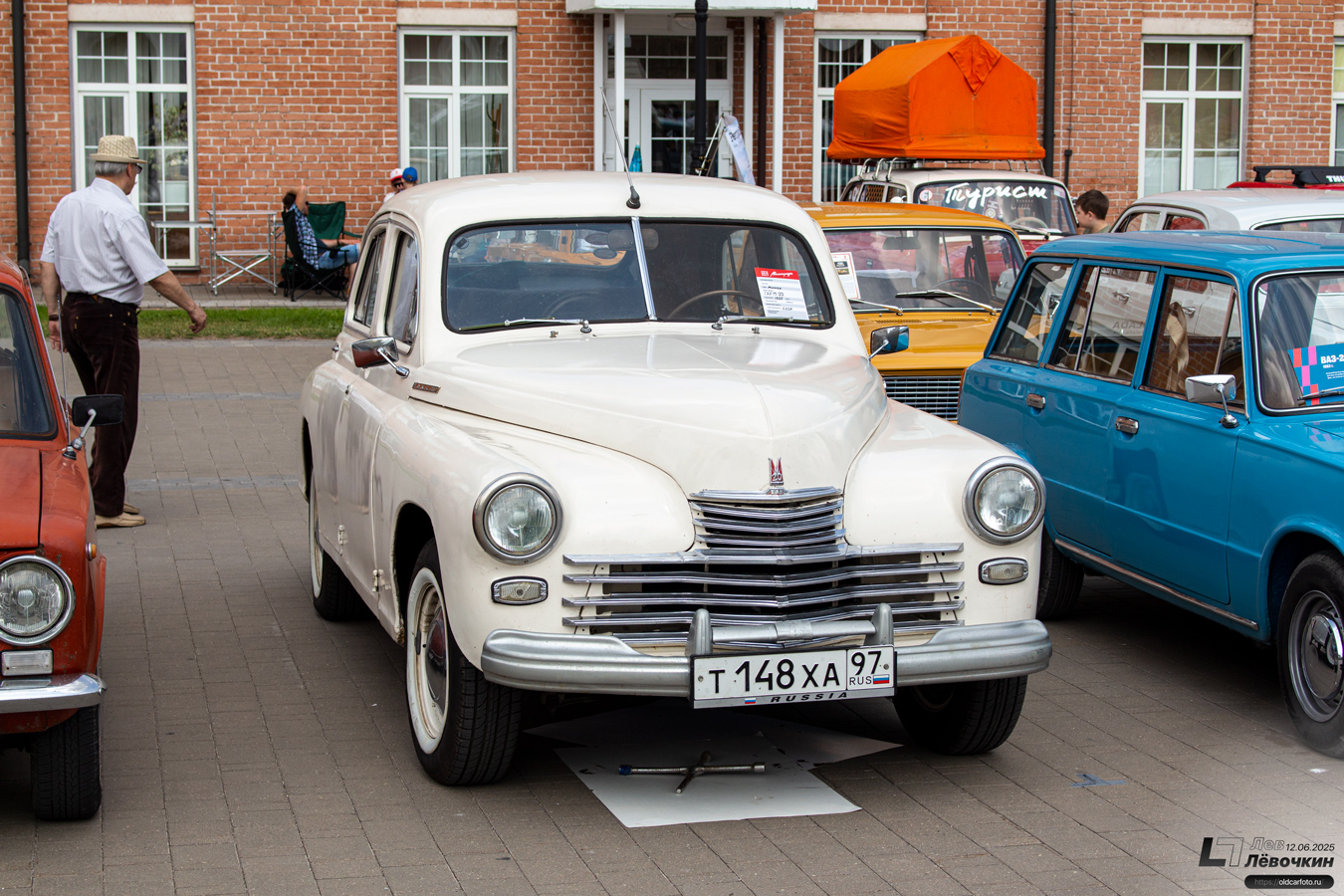 Москва, № Т 148 ХА 97 — ГАЗ-М-20 Победа '46-55; Тульская область — Автомобильный фестиваль "Автострада — 2025"