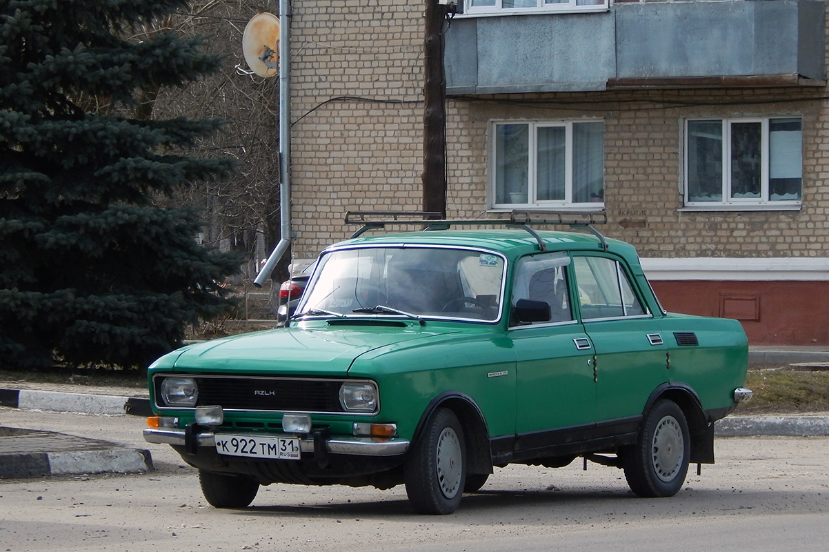 Белгородская область, № К 922 ТМ 31 — Москвич-2140 '76-88
