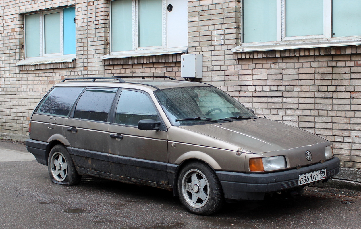 Санкт-Петербург, № Е 361 ХВ 198 — Volkswagen Passat Variant (B3) '88-93