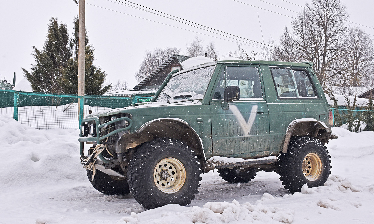 Московская область, № Х 438 АН 197 — Hyundai Galloper '91-97