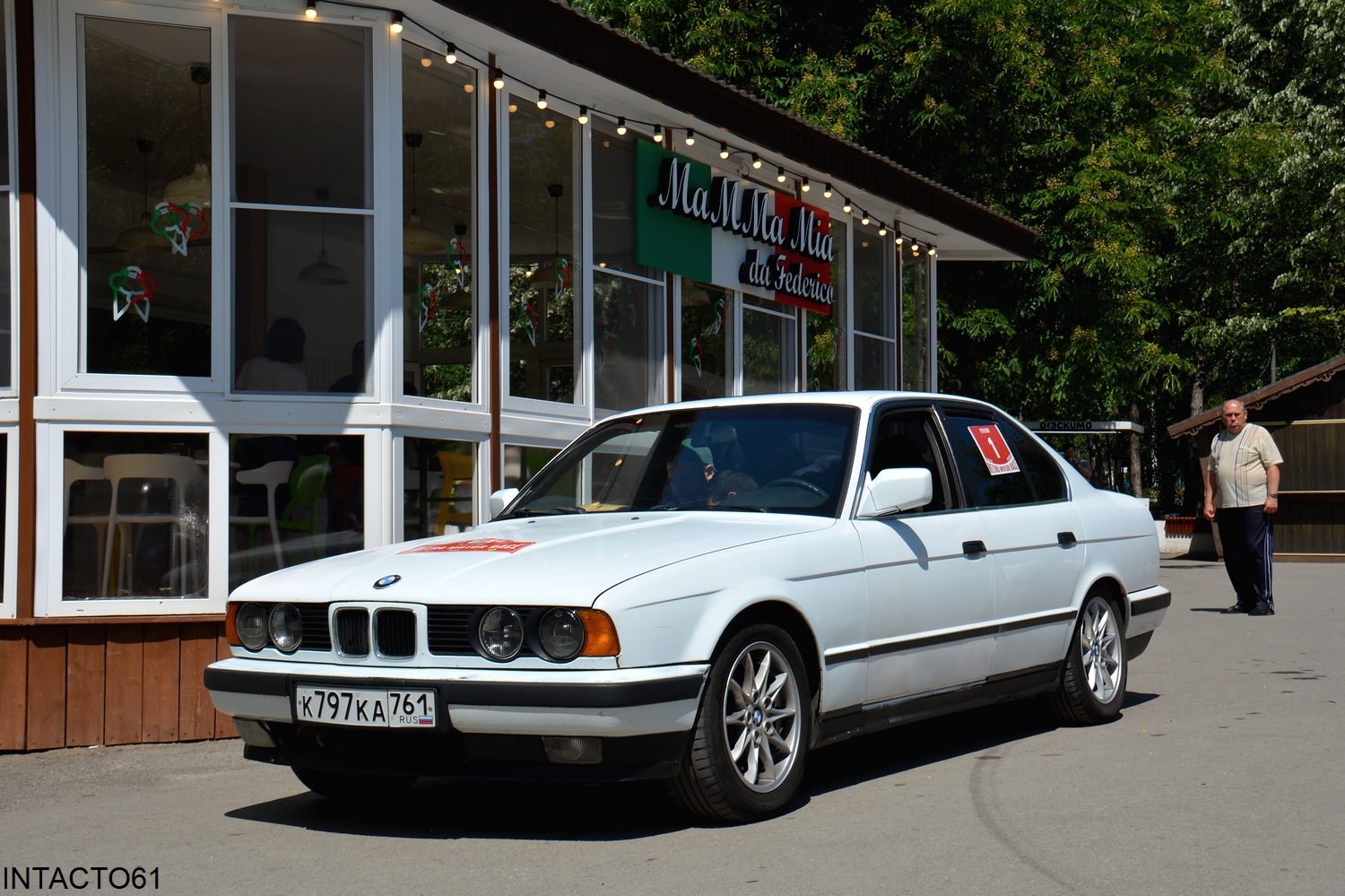 Ростовская область, № К 797 КА 761 — BMW 5 Series (E34) '87-96; Ростовская область — Retro Motor Show_2025_Май