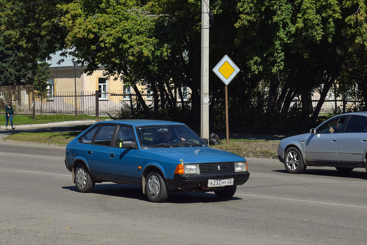 Алтайский край, № А 232 НУ 22 — Москвич-21412 '86-94