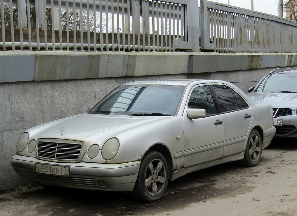 Ленинградская область, № Н 551 КВ 47 — Mercedes-Benz (W210) '95-03
