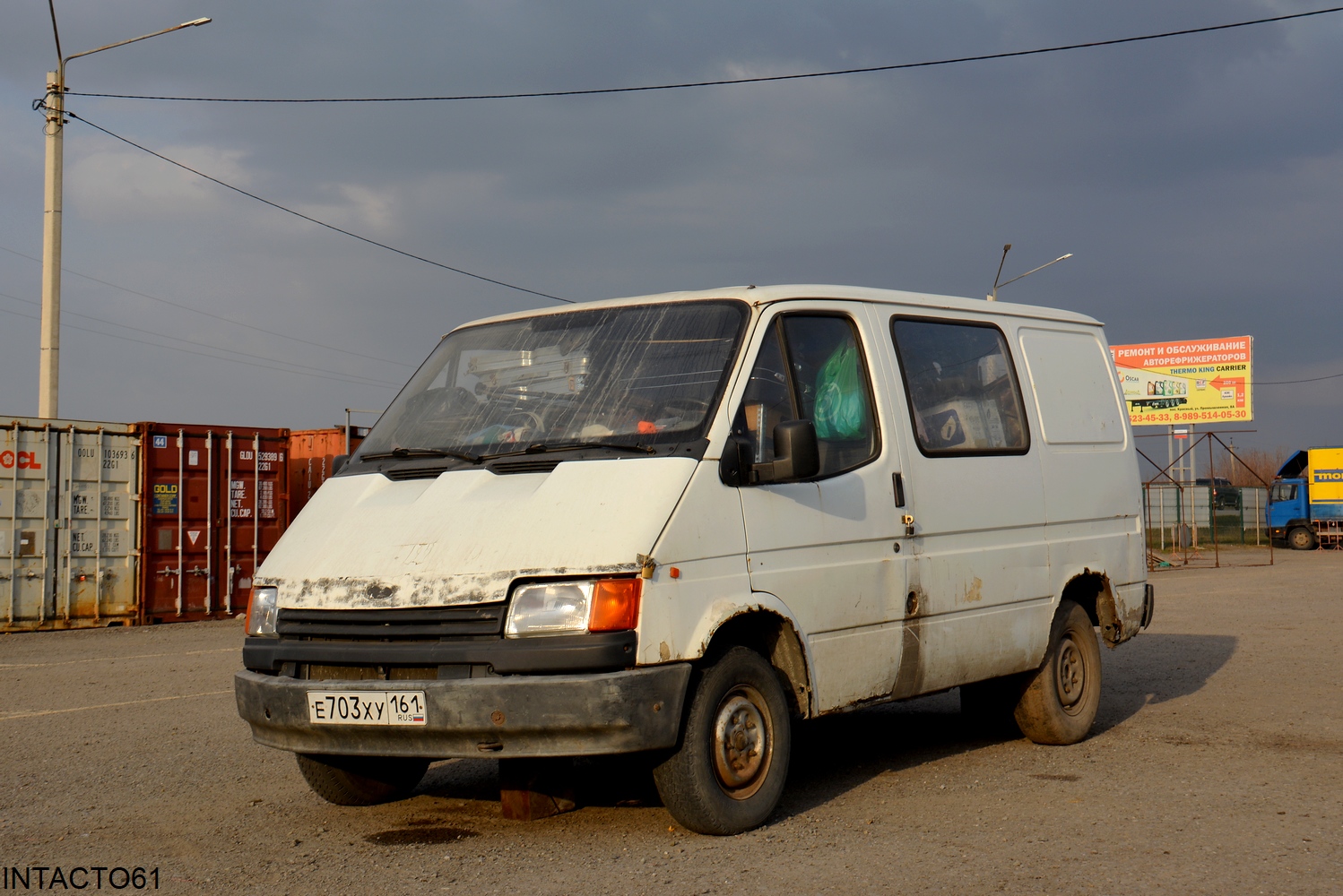 Ростовская область, № Е 703 ХУ 161 — Ford Transit (3G) '86-94