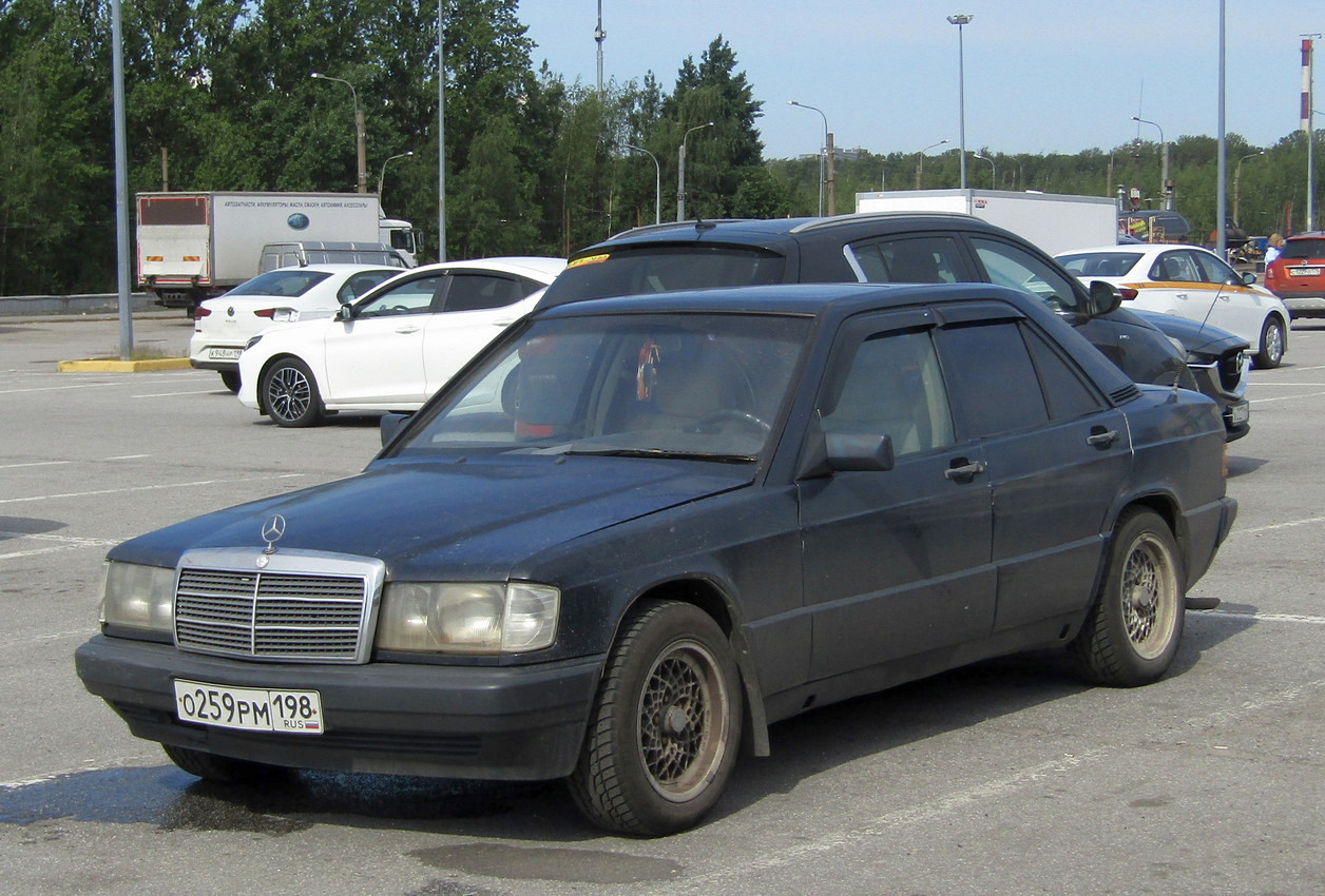 Санкт-Петербург, № О 259 РМ 198 — Mercedes-Benz 190 (W201) '82-93