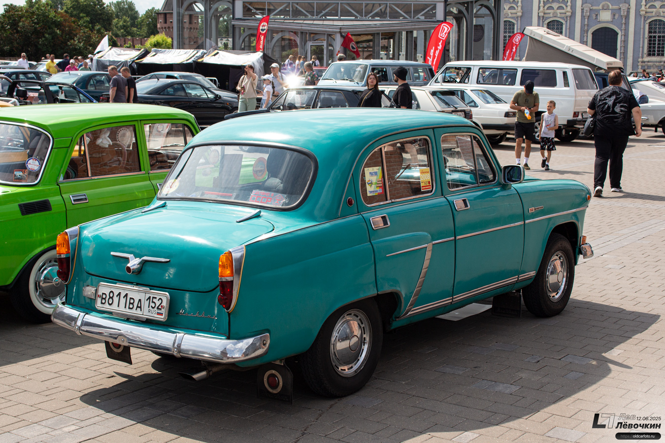 Нижегородская область, № В 811 ВА 152 — Москвич-402/407/403 (общая модель); Тульская область — Автомобильный фестиваль "Автострада — 2025"