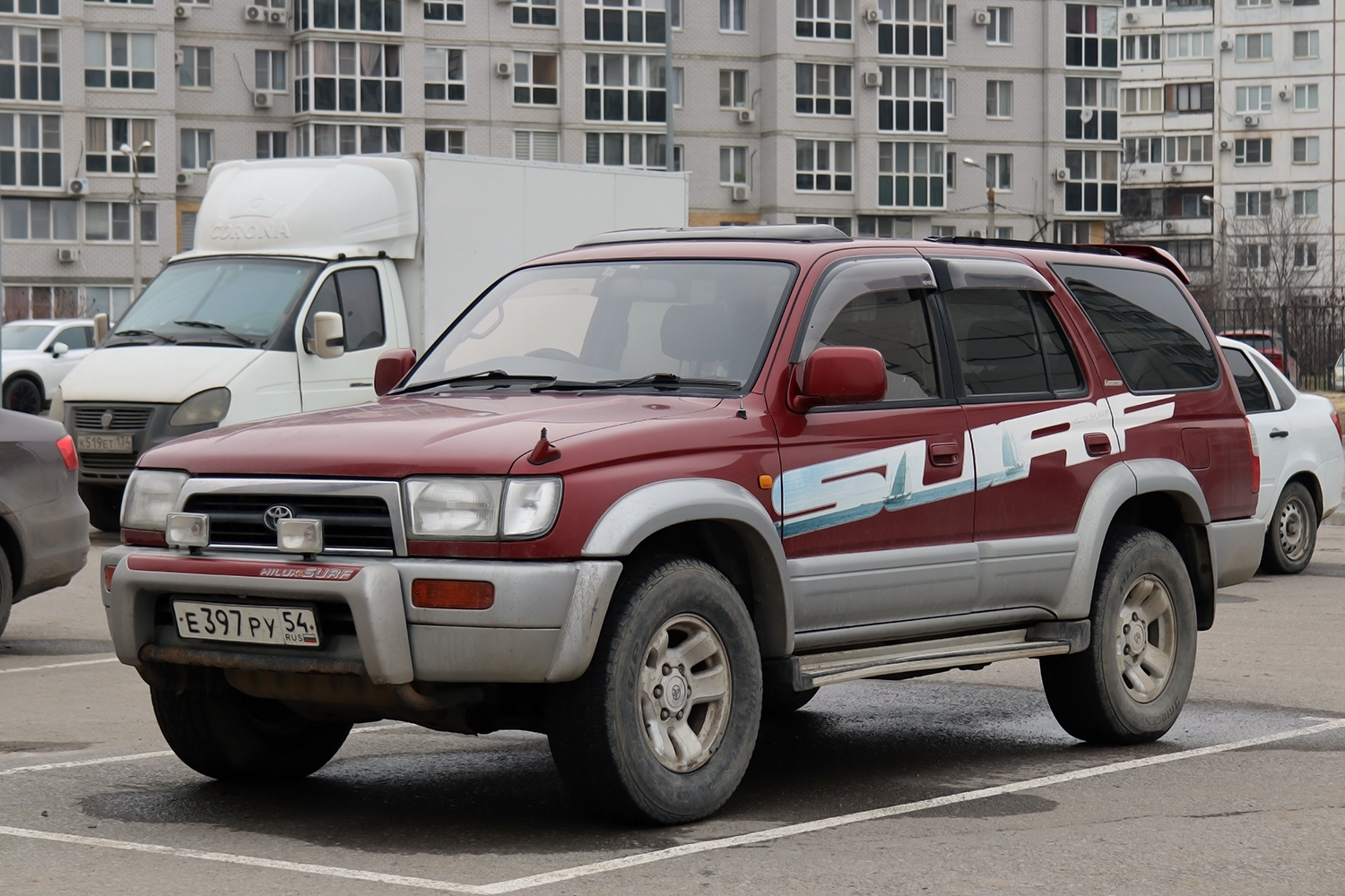Волгоградская область, № Е 397 РУ 54 — Toyota Hilux Surf (N180) '95-02